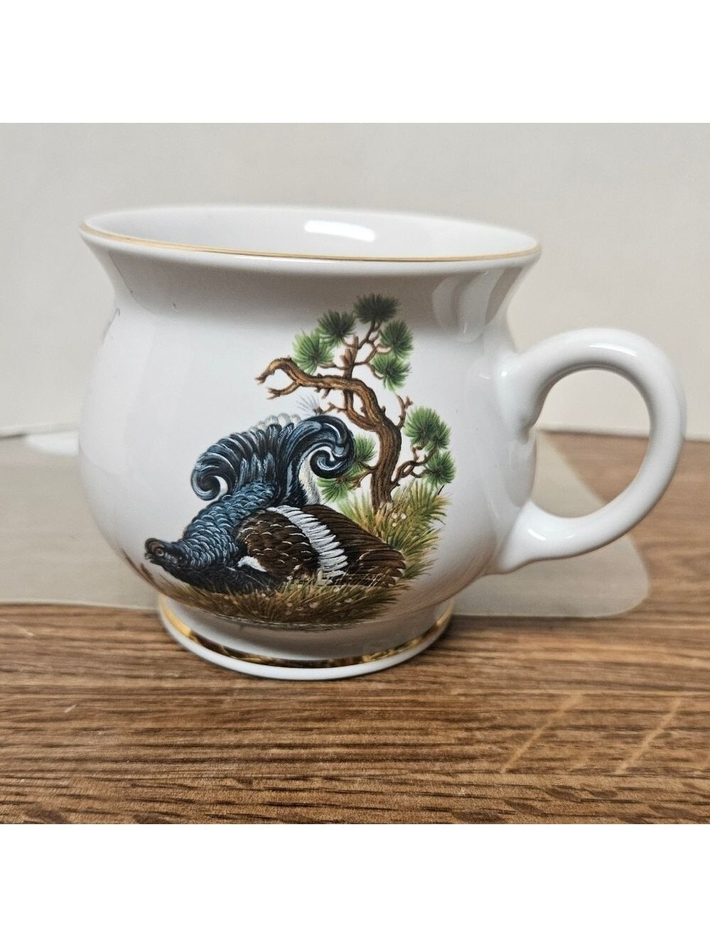 Vintage Crowson & Crowson Eisenach (German) Porcelain Hand-painted Mug